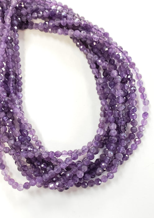 4MM AMETHYST FACETED 16" STRAND