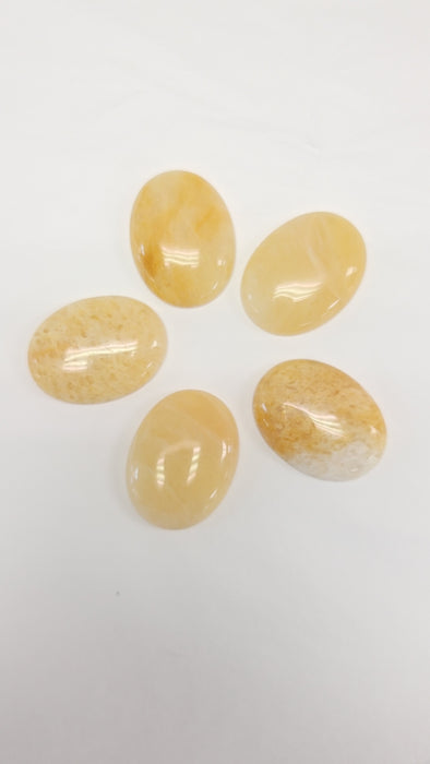 Cabochon Yellow Calcite 30x40mm