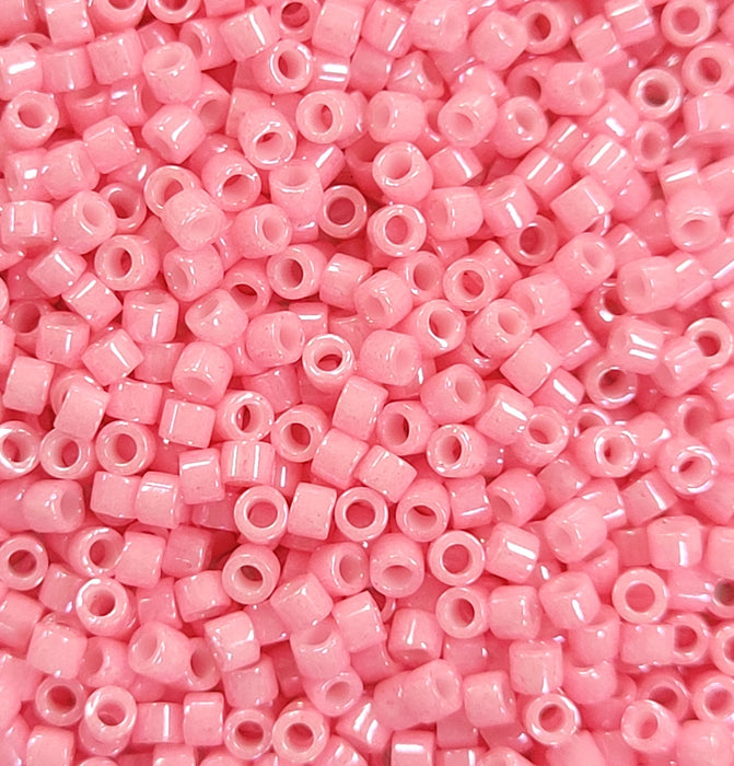 11/0 Delica Dyed Opaque Rose DB1371