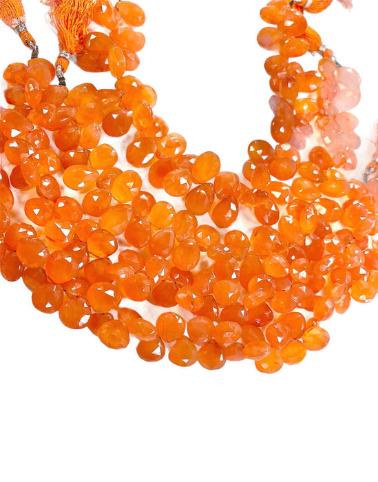 Carnelian Drop Strand or Bead