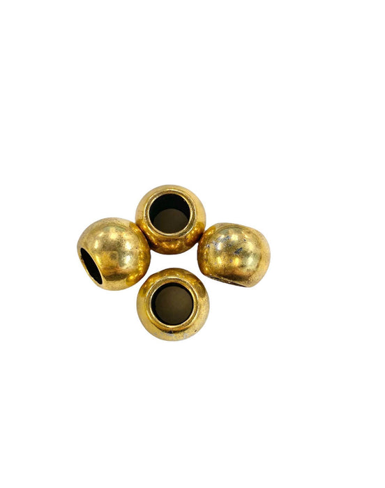 Pewter Gold Plated Large Hole Bead