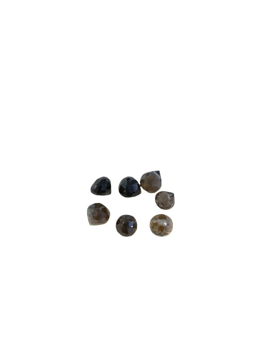 Small Onion Shaped Briolette Semi-precious Beads 6-7mm - ONE Bead