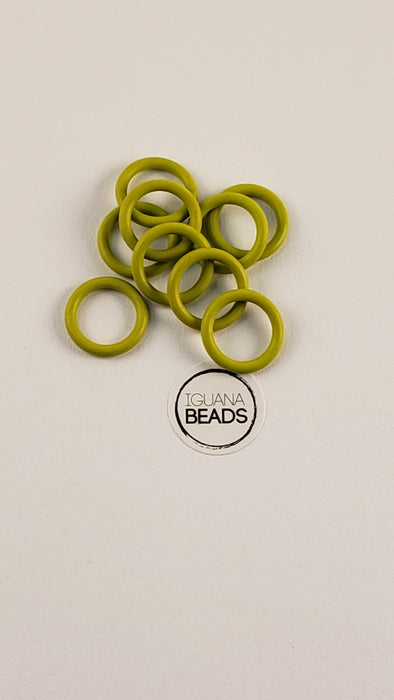 Rubber Rings Lime 16G 5/16" (8.2mm)ID 100pcs 5.2AR