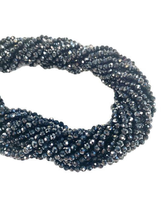 SPINEL 3mm Microfaceted Bead Strand 16"