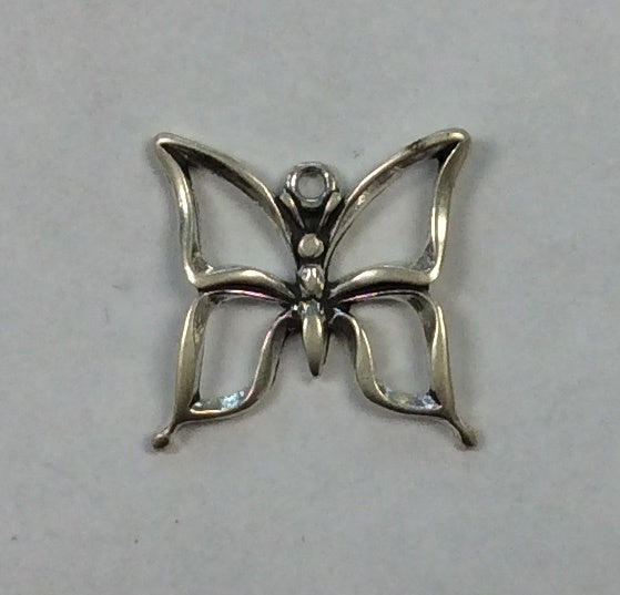 Sterling Silver Charm, Butterfly