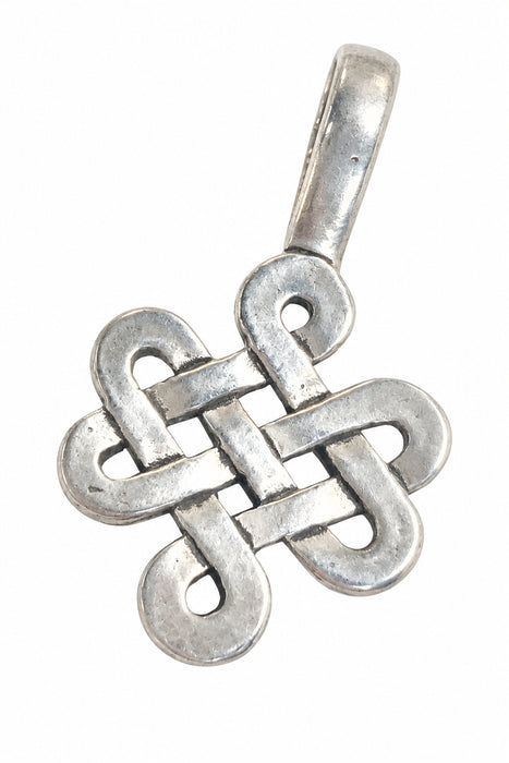 Sterling Silver Pendant, Celtic Knot