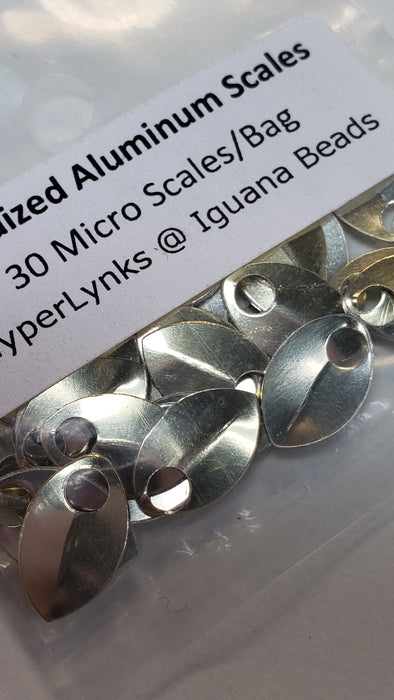 Aluminum Scales 30pcs Micro Gold