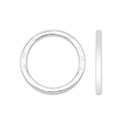 Quick Links Soldered Rings Silver Plated 18pcs 25mmD