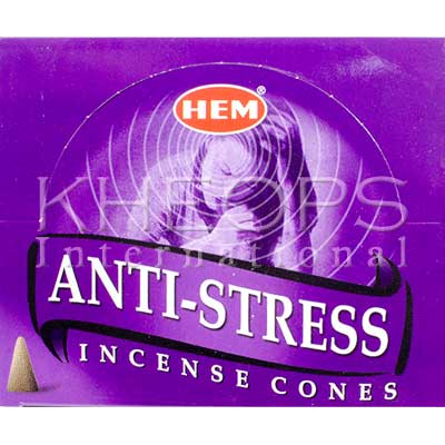 Hem Incense Cones - Anti-Stress 10 cones per box