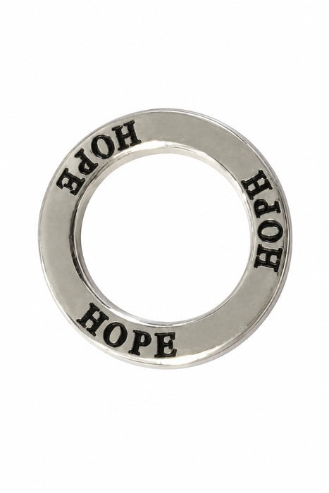 Sterling Silver Charm, Hope Ring