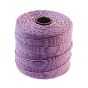 Fine Nylon Knotting Cord Lavender 118yard
