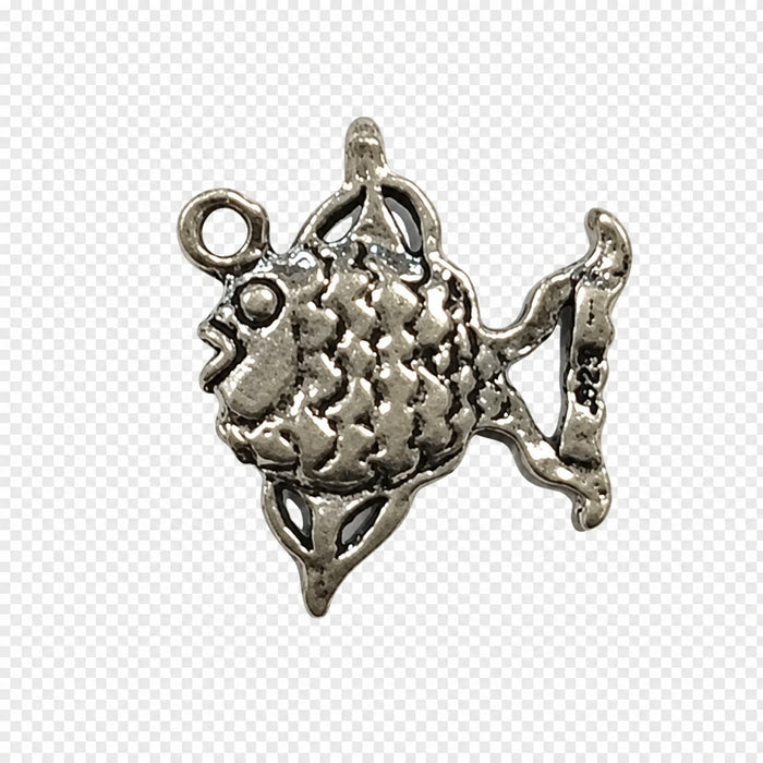 Sterling Silver Charm, Fish
