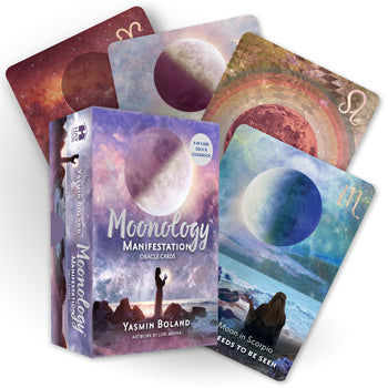 Moonology Manifestation Oracle Deck (October 2021) A 48-Card Deck and Guidebook
