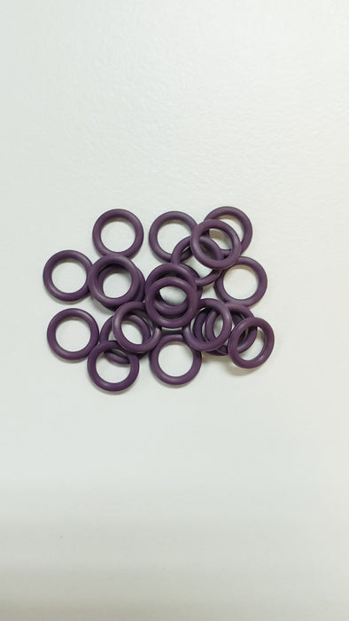 Rubber Rings Purple 18swg 3/16" (5.0mm)ID 50pcs
