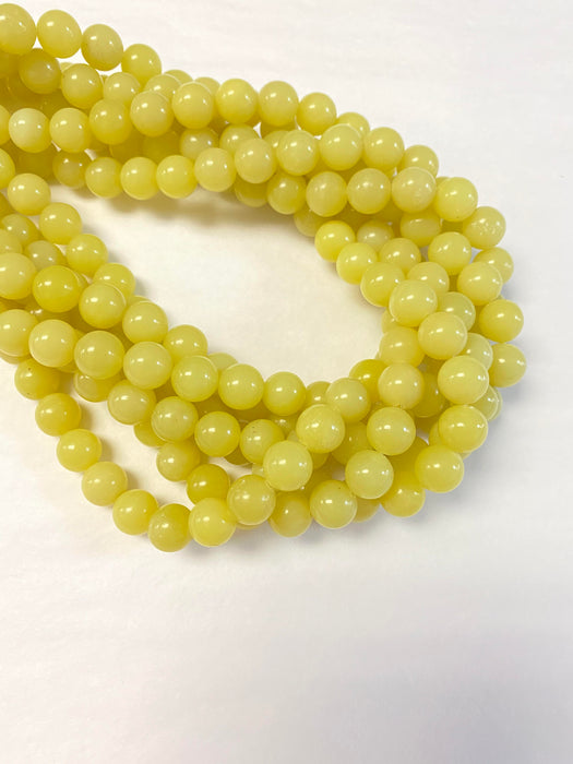 8mm Butter Jade