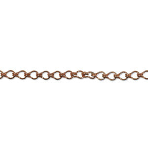 8MM SOLID COPPER CHAIN LINK