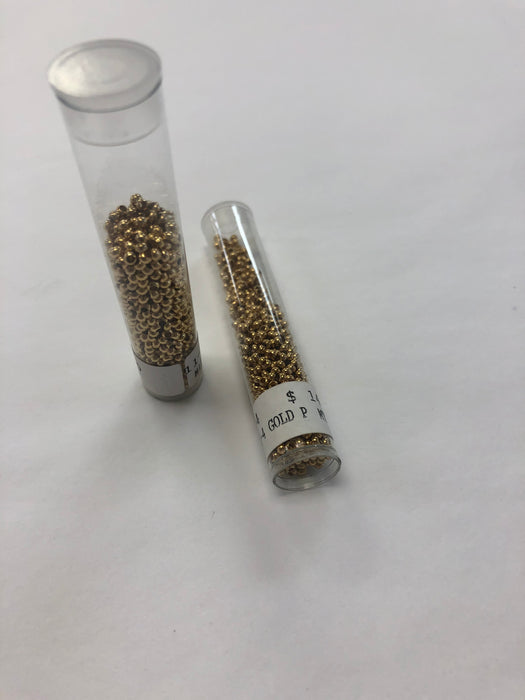 Metal Seed Bead Gold 11/0