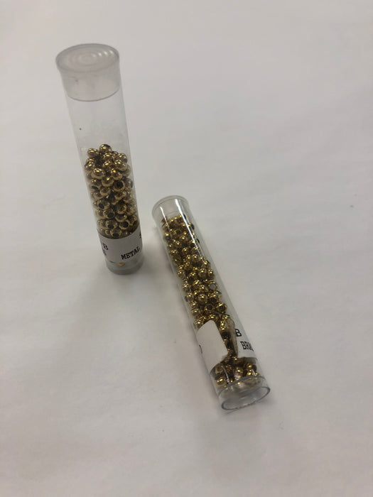 Metal Seed Bead Brass 6/0