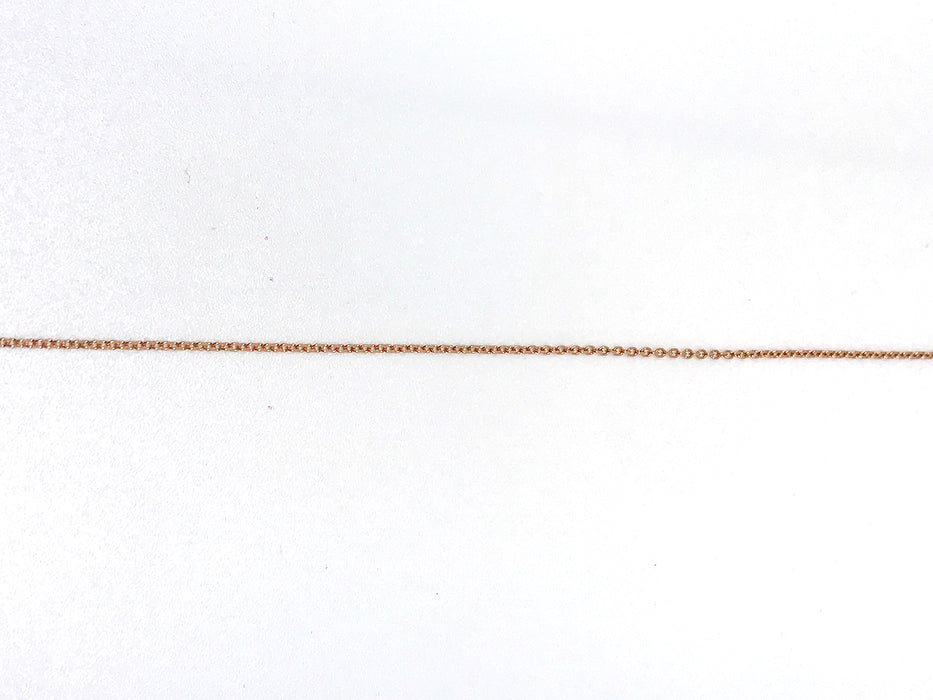 SMALL ROSE GOLD CHAIN