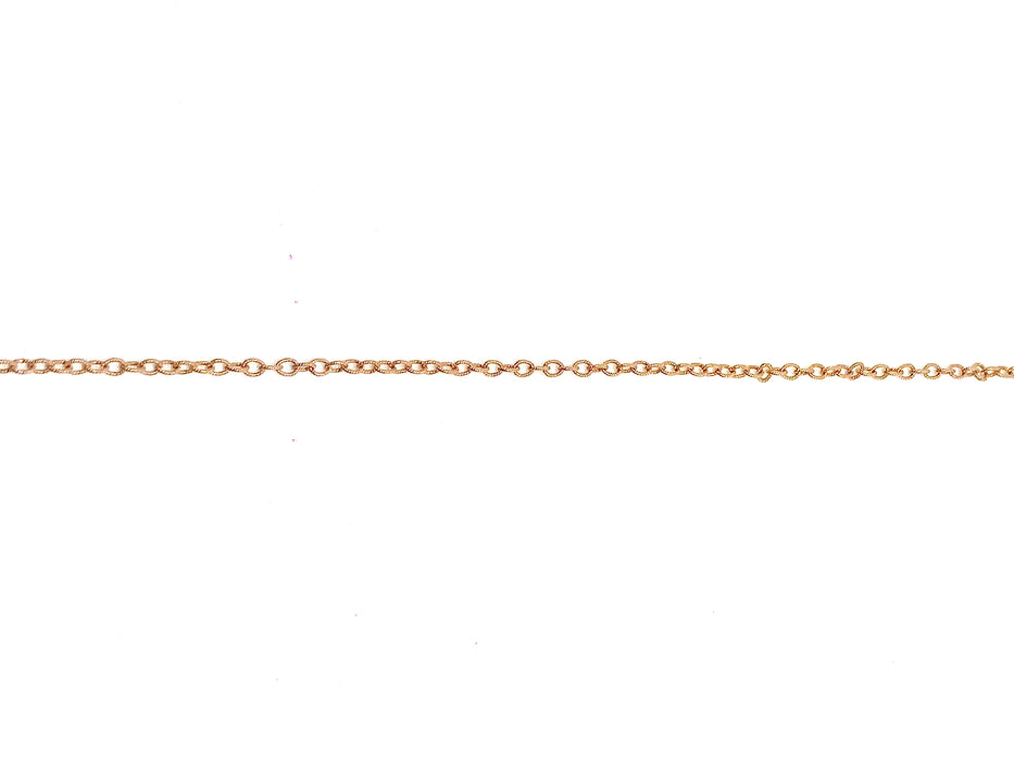 CLUSTER ROSE GOLD CHAIN