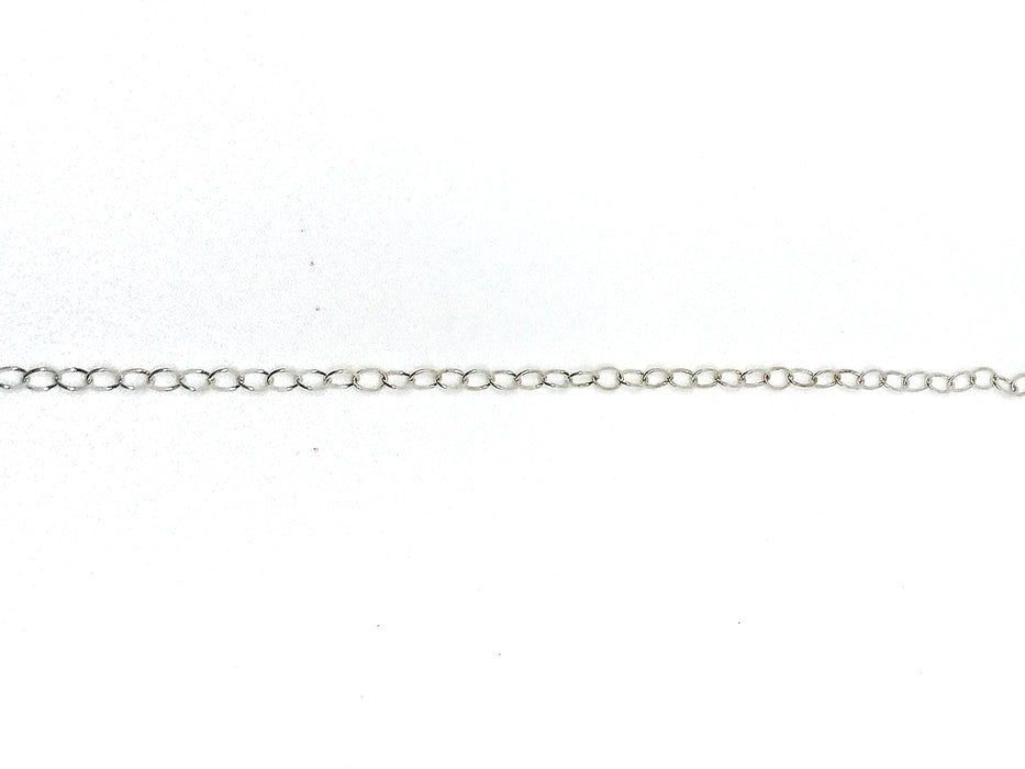 STERLING SILVER OVAL LINK CHAIN