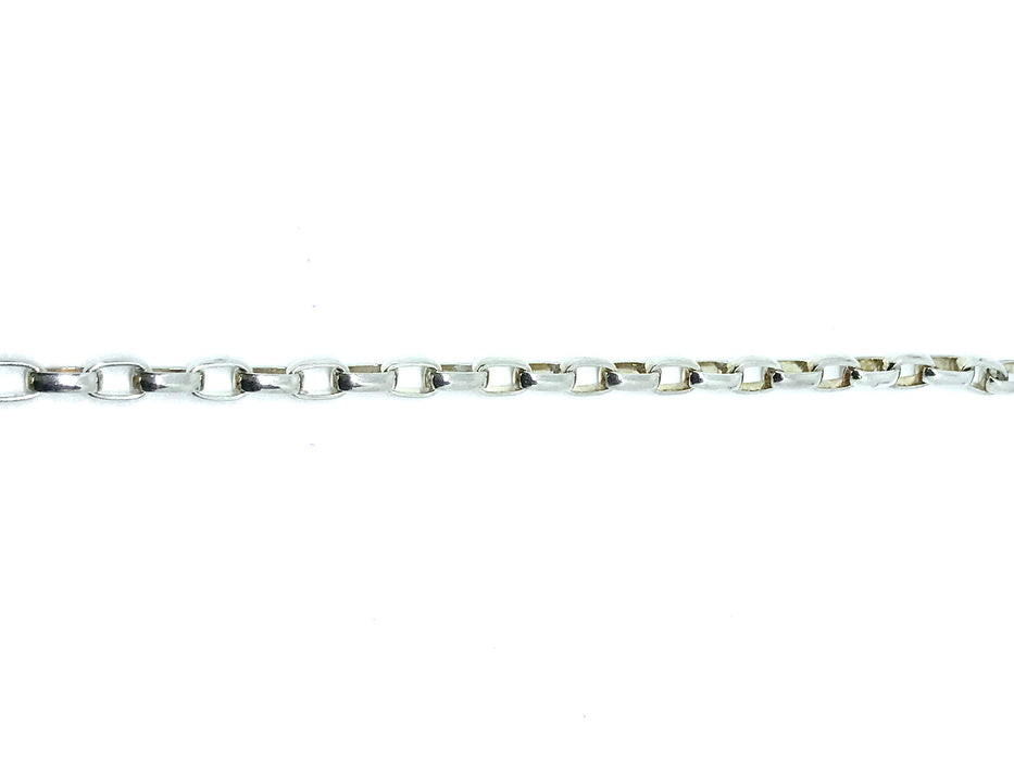 STERLING SILVER THICK LINK CHAIN