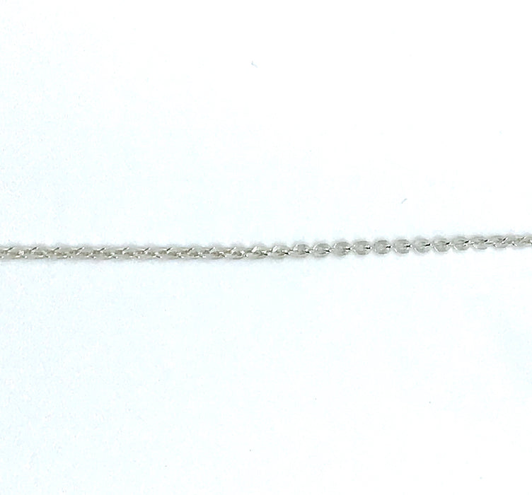 STERLING SILVER SMALL THICK OVAL LINK CHAIN