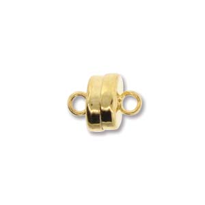 MAGNETIC CLASP 7MM GOLD PLATE (3 per pack)