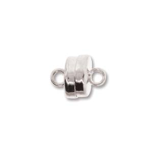 MAGNETIC CLASP 7MM SILVER PLATE (3 per pack)
