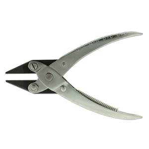 CHAIN NOSE PARALLEL PLIERS 140MM W SPRING