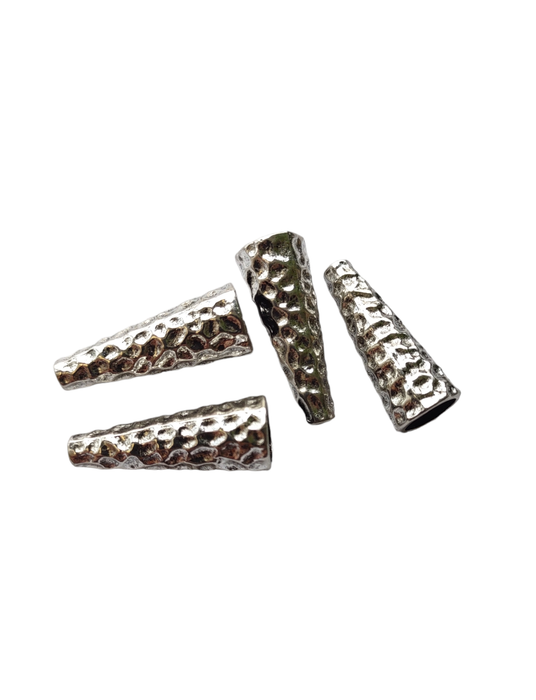 4pc pewter bolo ends