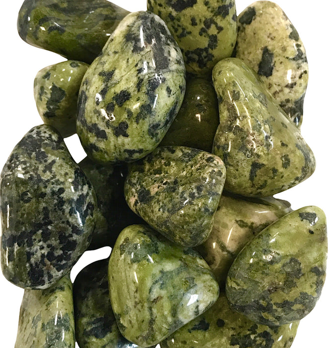 Large Tumbled Jadeite Serpentine