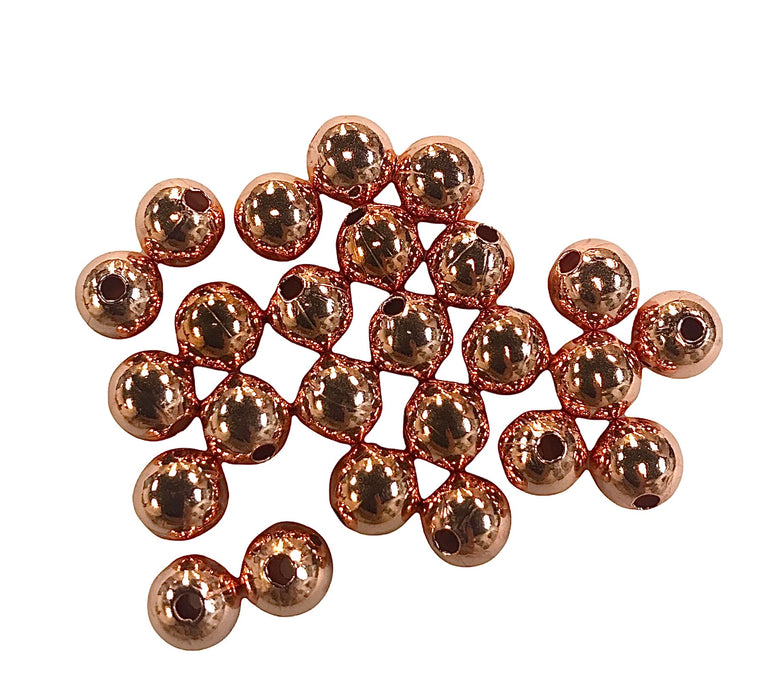 8mm Copper Beads 25PCS