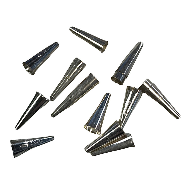 Sterling Silver 9mm Cone Ends