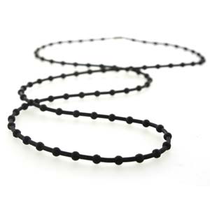 20" Soft Silicone Ball Chain Necklace Cord