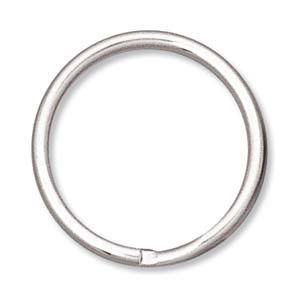 SPLIT RING 24MM Nickel Plated - Large Key Ring