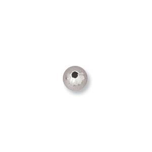 3MM Sterling Silver SEAMLESS BEAD 0.9MM HOLE 25pcs
