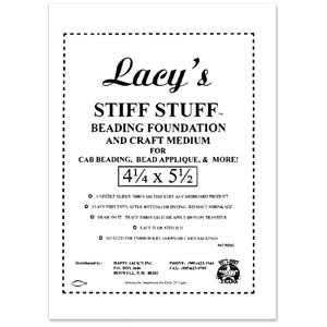 LACY'S STIFF STUFF 4 1/4 X 5 1/2 3 SHEET Pack