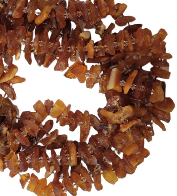 Baltic Amber Beads Honey Brown Large 12-15mm