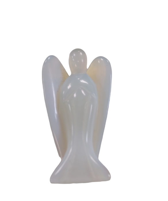 Carved crystal Angels