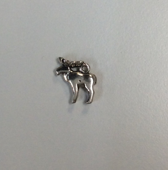 Sterling Silver Charm, Moose Small