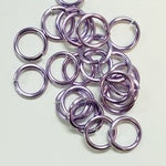 Jump Rings Lavender Aluminum 7/32" (5.7mm)ID 4.8AR