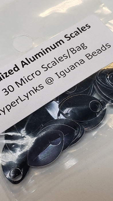Aluminum Scales 30pcs Micro Black