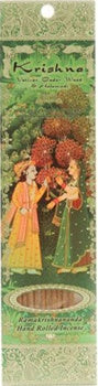 Incense Sticks Krishna : Vetiver, Cedarwood and Halamandi : 10 Sticks