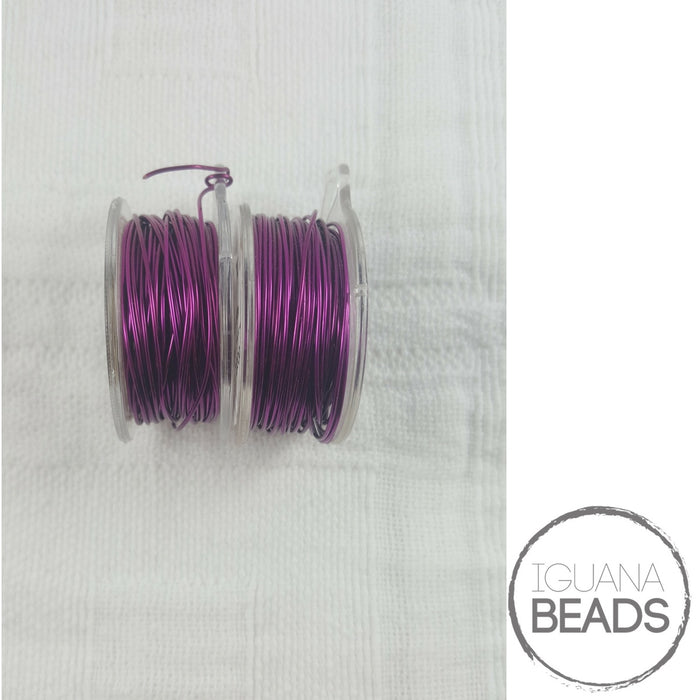 AMETHYST Wire - Wire Wrapping Wire - Copper Core - Non-Tarnish - Parawire -Choose Gauge