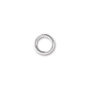 Jump Rings 6mm OD 20G Silver Plated 100pcs