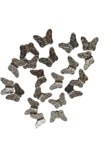 15mm pewter butterfly