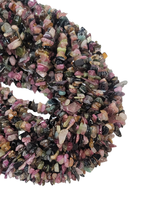 Chip Strands - Gemstone Chip Beads- 30" loop
